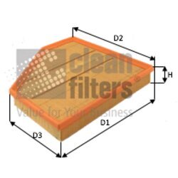 Vzduchový filter CLEAN FILTERS MA3492