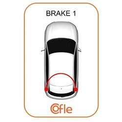 Ťažné lanko parkovacej brzdy COFLE 1261.3 - obr. 1
