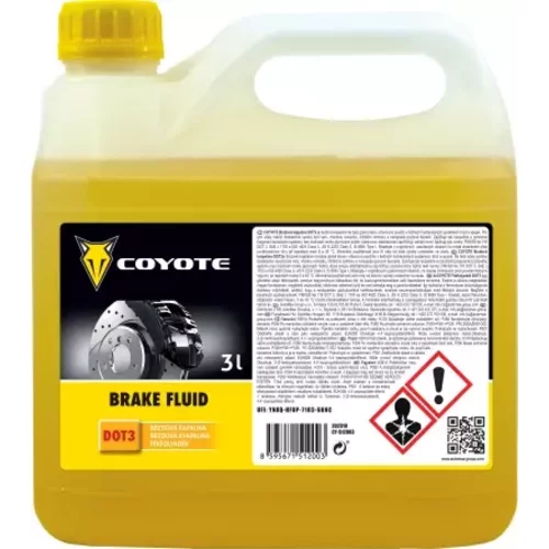 COYOTE Brzdová kvapalina DOT3 3L