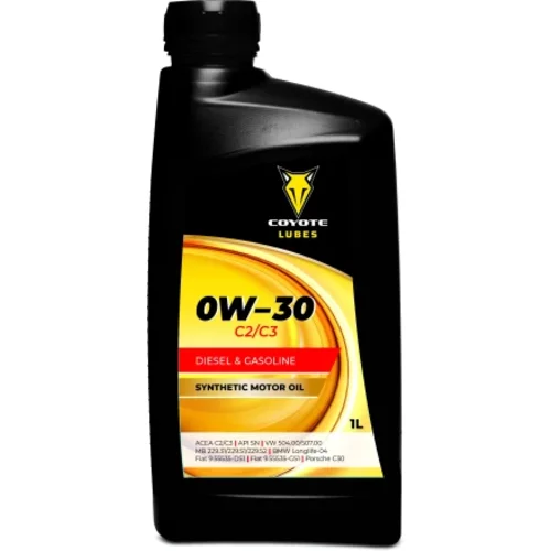 COYOTE LUBES 0W-30 C2/C3 1 L