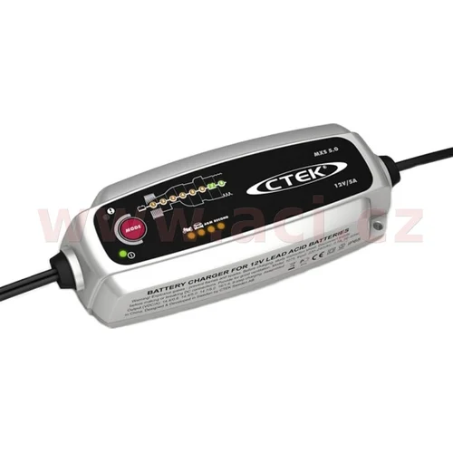 Nabíjačka MXS 5.0 NEW s teplotným čidlom 12 V 120 Ah, 5 A /CTEK/ - obr. 2