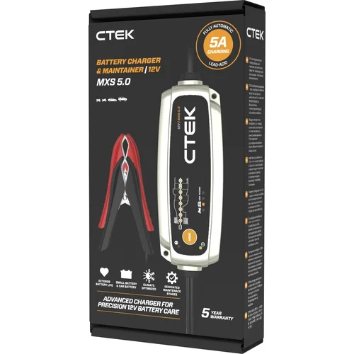 Nabíjačka MXS 5.0 NEW s teplotným čidlom 12 V 120 Ah, 5 A /CTEK/ - obr. 3