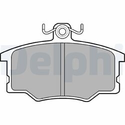 Sada brzdových platničiek kotúčovej brzdy DELPHI LP179
