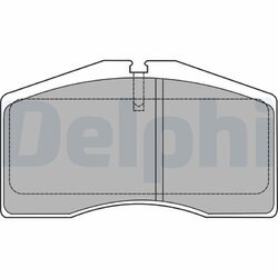 Sada brzdových platničiek kotúčovej brzdy DELPHI LP1428