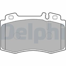 Sada brzdových platničiek kotúčovej brzdy DELPHI LP1688