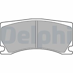 Sada brzdových platničiek kotúčovej brzdy DELPHI LP3174