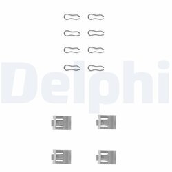 Sada príslušenstva obloženia kotúčovej brzdy DELPHI LX0075