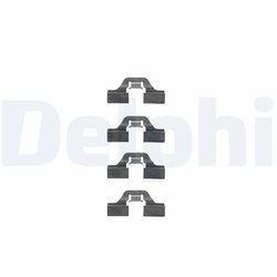 Sada príslušenstva obloženia kotúčovej brzdy DELPHI LX0307