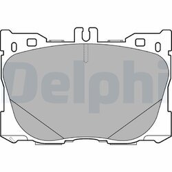 Sada brzdových platničiek kotúčovej brzdy DELPHI LP3276