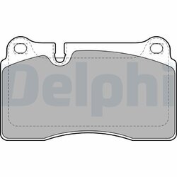 Sada brzdových platničiek kotúčovej brzdy DELPHI LP2012