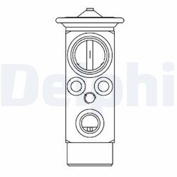 Expanzný ventil klimatizácie DELPHI CB1020V