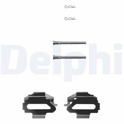 Sada príslušenstva obloženia kotúčovej brzdy DELPHI LX0162