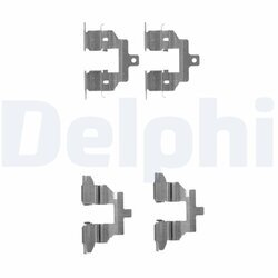 Sada príslušenstva obloženia kotúčovej brzdy DELPHI LX0531