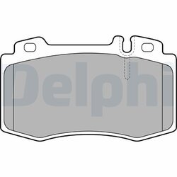 Sada brzdových platničiek kotúčovej brzdy DELPHI LP1828
