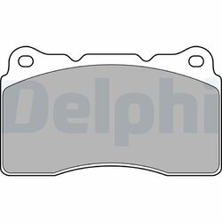 Sada brzdových platničiek kotúčovej brzdy DELPHI LP1944