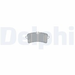 Sada brzdových platničiek kotúčovej brzdy DELPHI LP3577