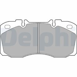 Sada brzdových platničiek kotúčovej brzdy DELPHI LP2138