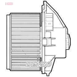 Vnútorný ventilátor DENSO DEA09052