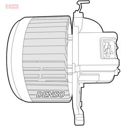 Vnútorný ventilátor DENSO DEA07019