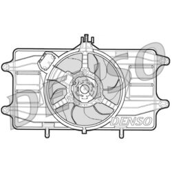 Ventilátor chladenia motora DENSO DER09020