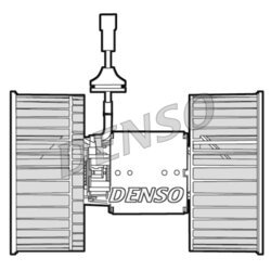 Vnútorný ventilátor DENSO DEA12002