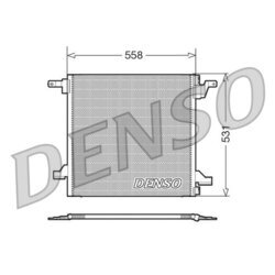 Kondenzátor klimatizácie DENSO DCN17022