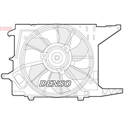 Ventilátor chladenia motora DENSO DER37003