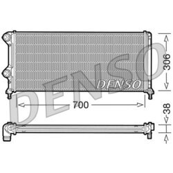 Chladič motora DENSO DRM09060