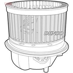 Vnútorný ventilátor DENSO DEA10051 - obr. 1