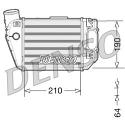 Chladič plniaceho vzduchu DENSO DIT02021