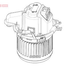 Vnútorný ventilátor DENSO DEA23022