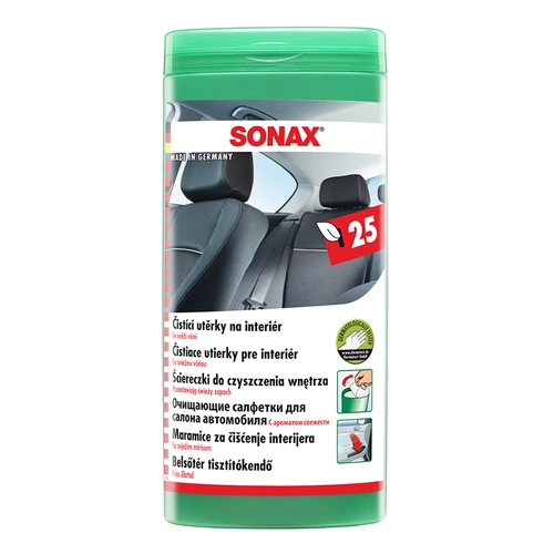 Utierky na interiér 25ks /SONAX/