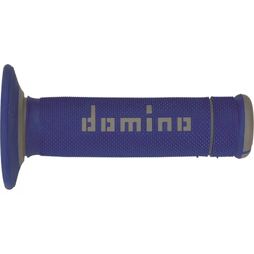 Držadlá A190 DOMINO A19041C5248A7-0 (offroad) dĺžka 123 + 120 mm, (modro-sivé)