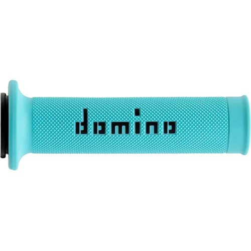Držadlá A010 DOMINO A01041C4080B7-0 (road) dĺžka 120/125 mm, (azúrová-čierna)