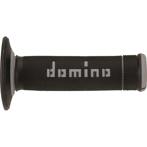 Držadlá A190 DOMINO A19041C5240A7-0 (offroad) dĺžka 123 + 120 mm, (čierno-sivé)