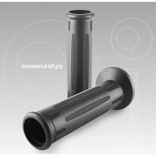 Držadlá OEM štýl BMW 6190 DOMINO 6190.82.40.06-0 (road) dĺžka 122 mm, (čierna)