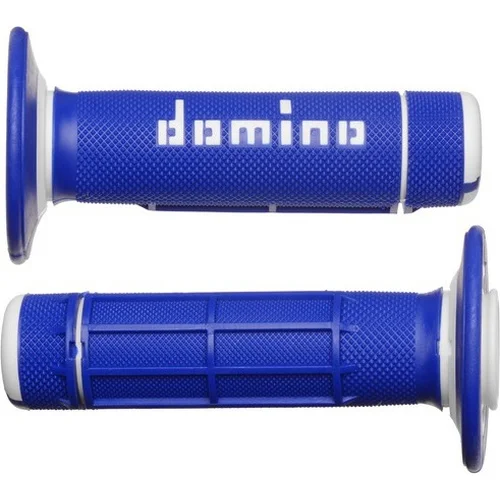 Držadlá A020 DOMINO A02041C4648A7-1 (offroad) dĺžka 118 mm, (modro-biele)