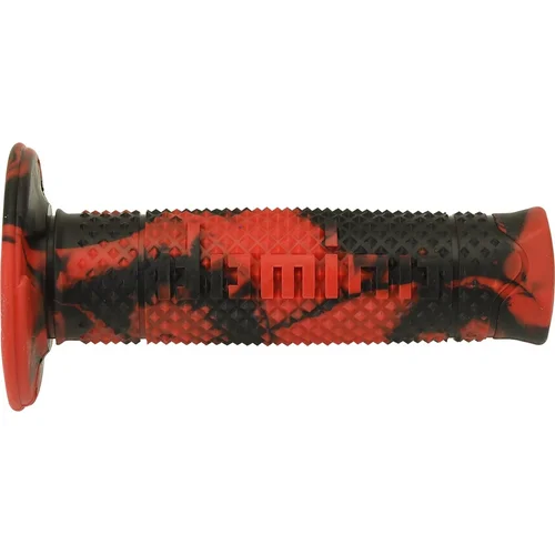 Držadlá A260 SNAKE DOMINO A26041C96A7-0 (offroad) dĺžka 120 mm, (červeno-čierne)