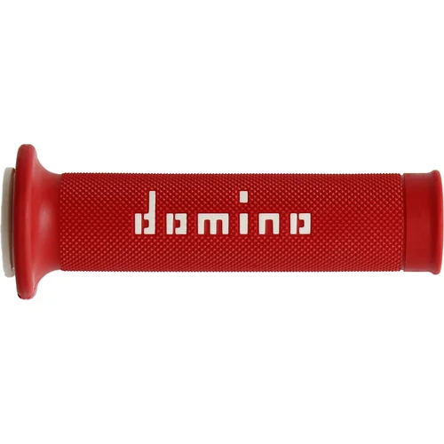 Držadlá A010 DOMINO A01041C4642B7-0 (road) dĺžka 120/125 mm, (červeno-čierne)
