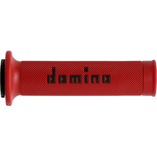 Držadlá A010 DOMINO A01041C4042B7-0 (road) dĺžka 120/125 mm, (červeno-čierne)