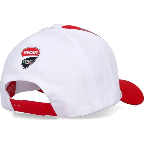 Detská 9999223671832 šiltovka Corse, (červená, biela) /Ducati/ - obr. 1
