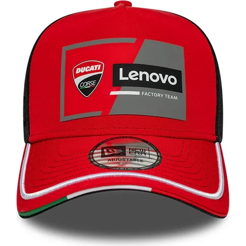 Čierna šiltovka NEW ERA Lenovo, červená) /Ducati/ - obr. 2