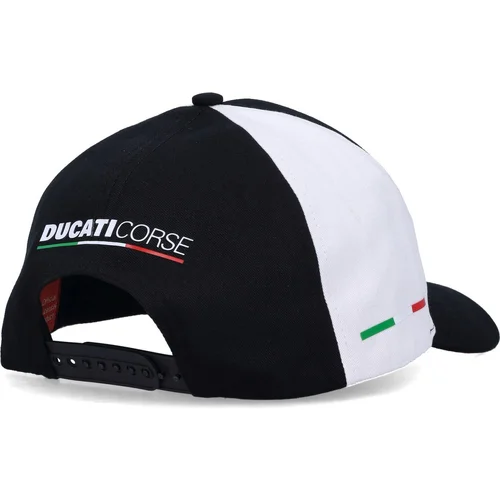 Čierna 9999223658970 šiltovka Corse, biela) /Ducati/ - obr. 1
