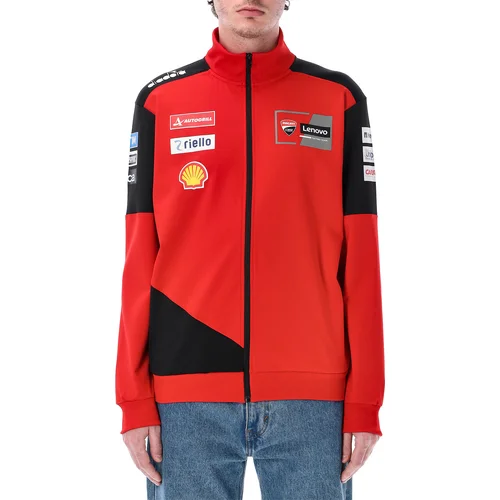 Mikina na zip TEAM Corse Ducati 9999223939420 (červená, čierna, veľkosť 2XL)