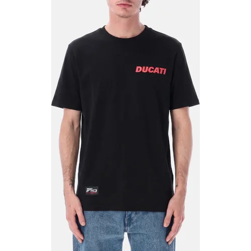Tričko edícia 100 rokov výročí značky Ducati 9999231576976 (čierna, červená, veľkosť XL)