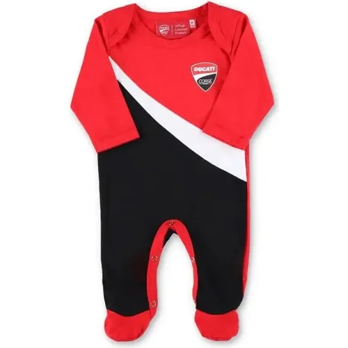 Detské pyžamo, DUCATI (biela, červená, veľkosť 92/12+ mesiacov)