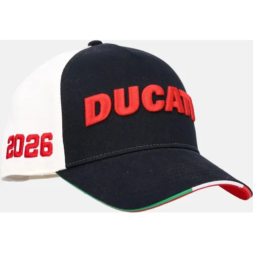 Šiltovka edícia 100 rokov výročí značky Ducati 9999231577867 (biela, čierna)