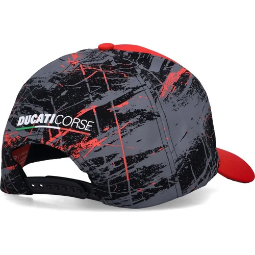 Čierna) 9999223667613 šiltovka Corse, (červená /Ducati/ - obr. 1