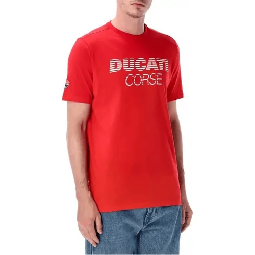 Tričko CORSE 9999219985622 (červená, veľkosť M) /Ducati/ - obr. 1