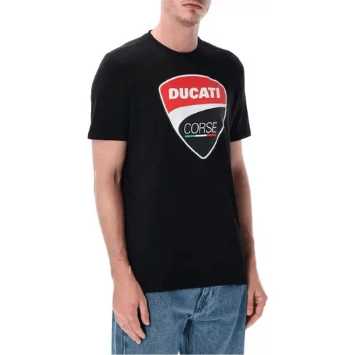 Tričko CORSE 9999219985745 (čierna, veľkosť M) /Ducati/ - obr. 1